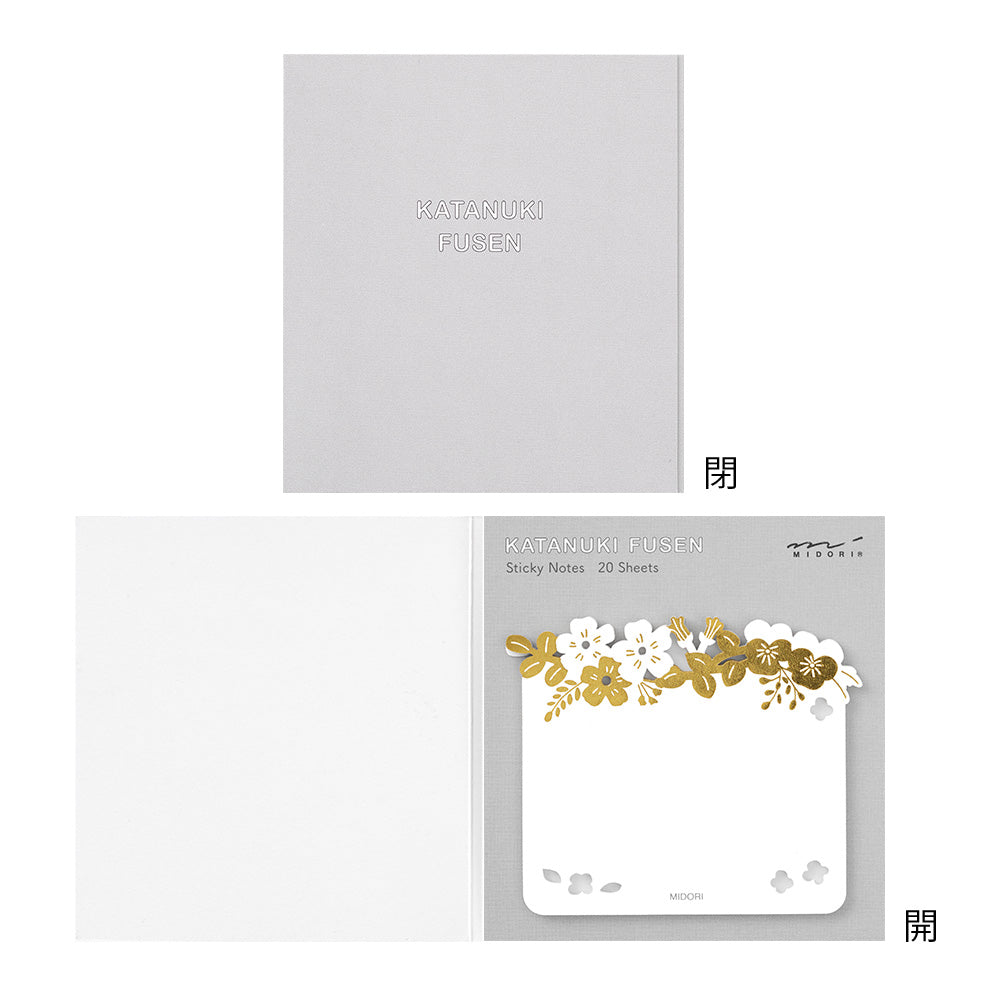 Sticky Notes Die-Cutting Foil Stamping Flowers