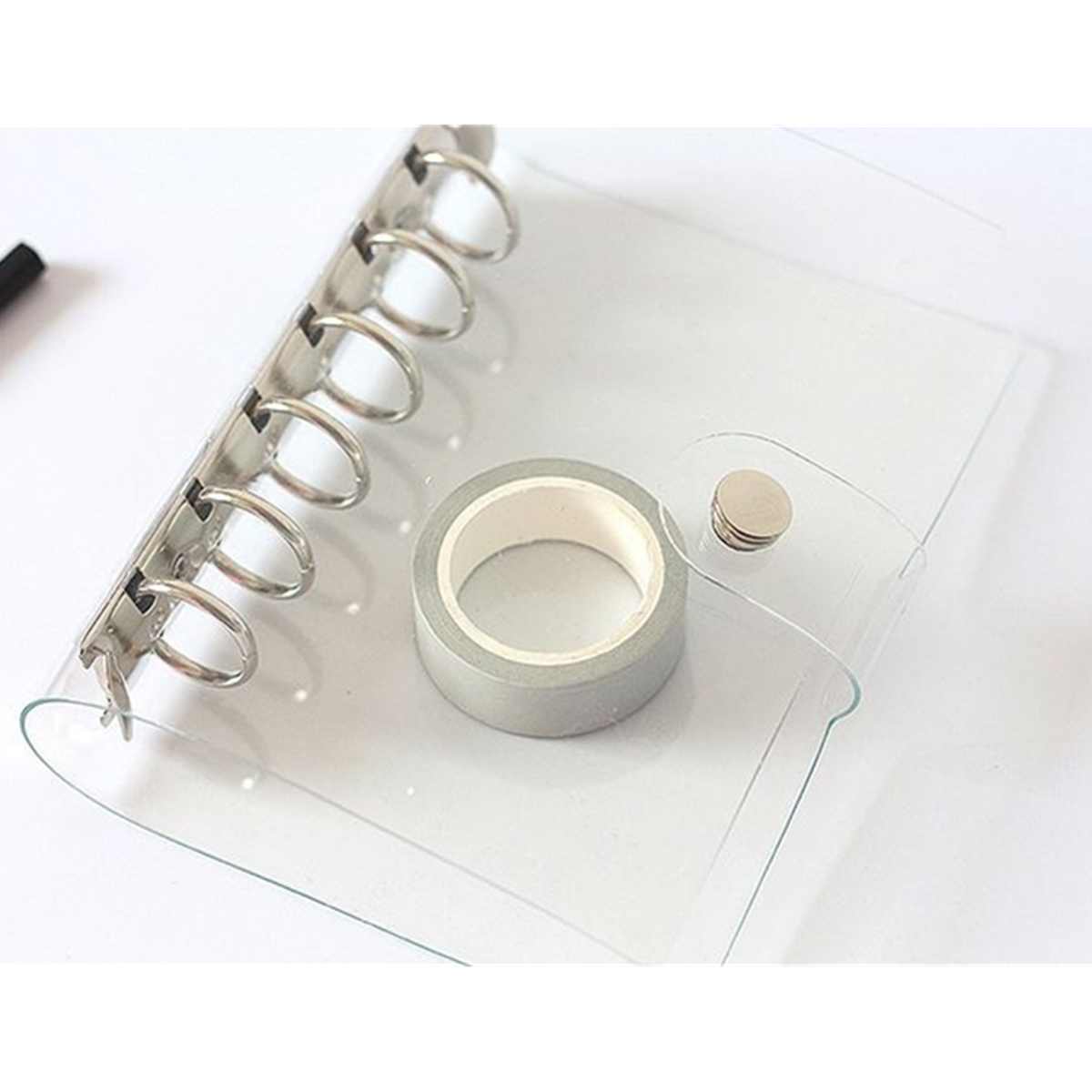 Transparent Binder Notebook