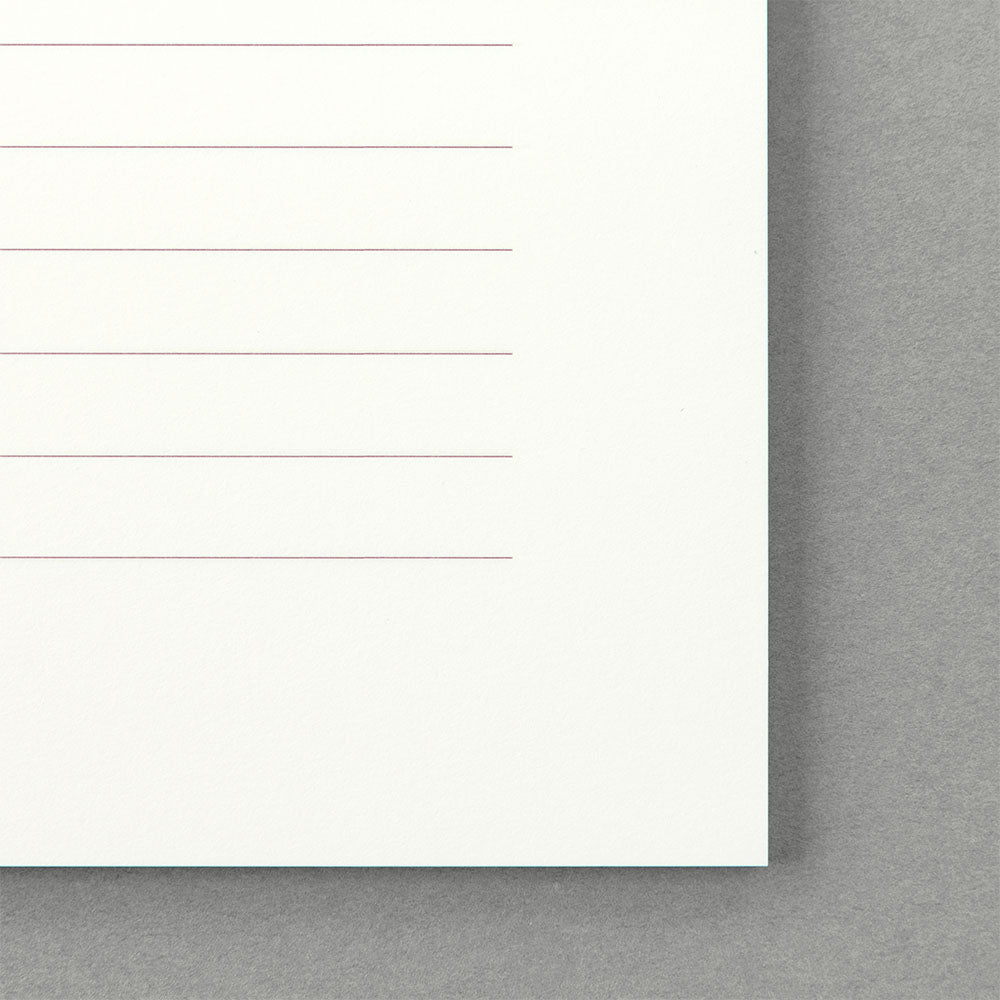 MD Letter Pad Cotton Horizontal Ruled Lines