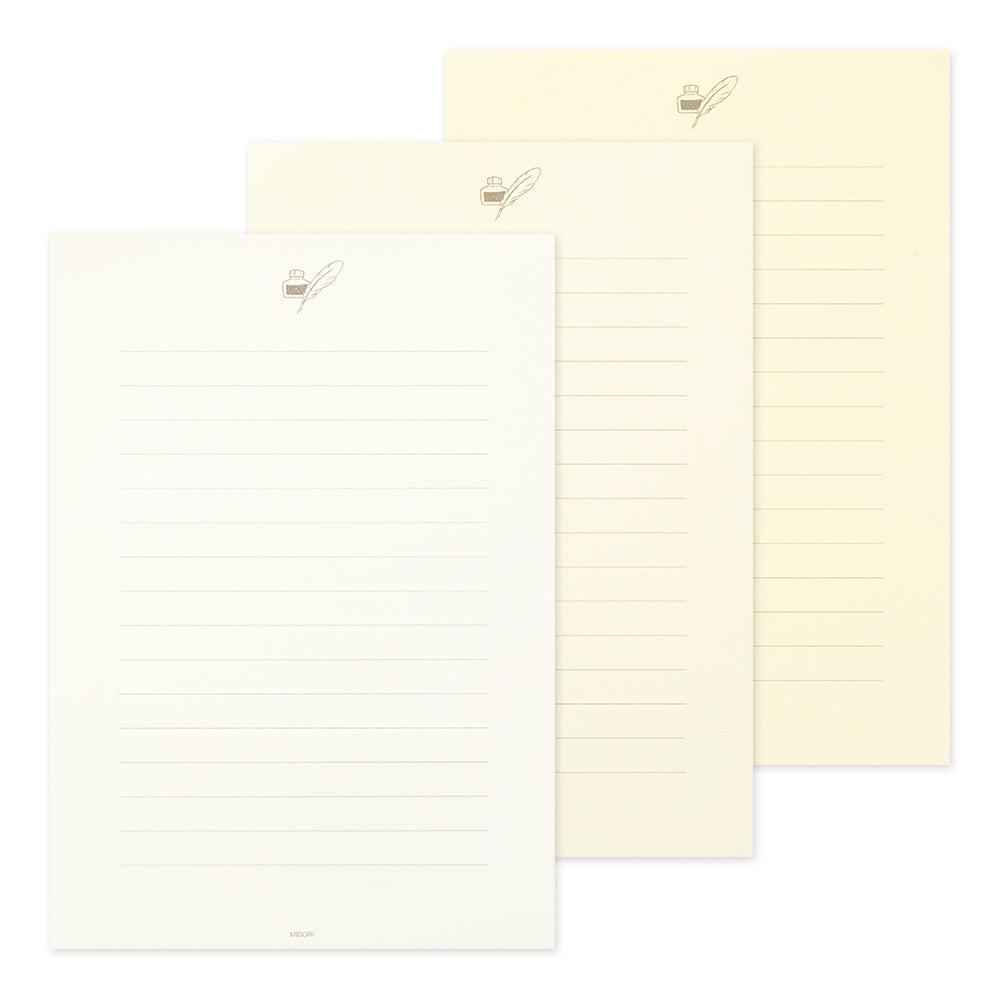 Letter pad <A5> Giving a color White