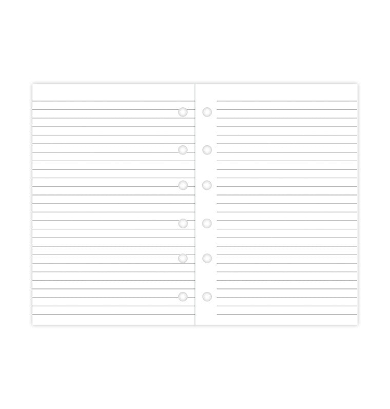 White Ruled Notepaper Value Pack Pocket