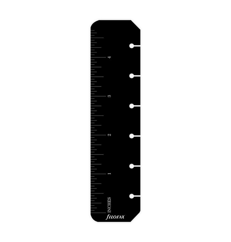 Ruler Page Marker Black Pocket