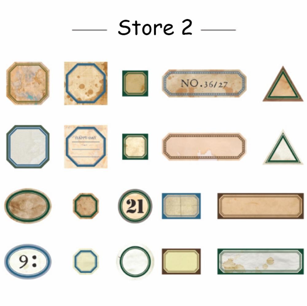 Grocery Store Stickers Set