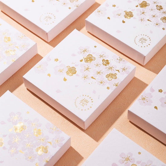 Sakura Bloom 18K Gold Plated Bookmark