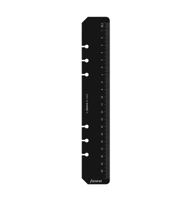 Ruler Page Marker Black A5