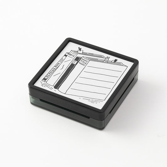 Paintable stamp Pre-inked Book