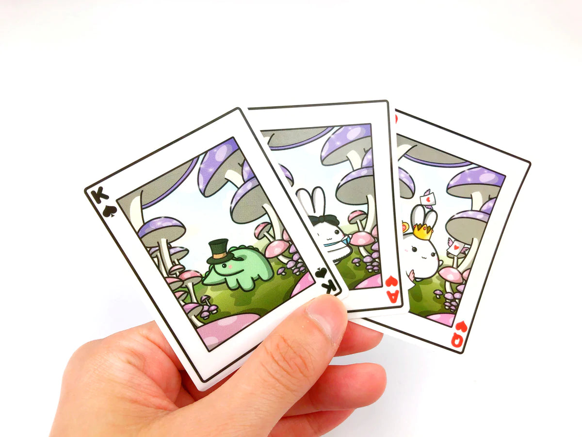 Wonderland - Clear Vinyl Stickers (Set of 3)
