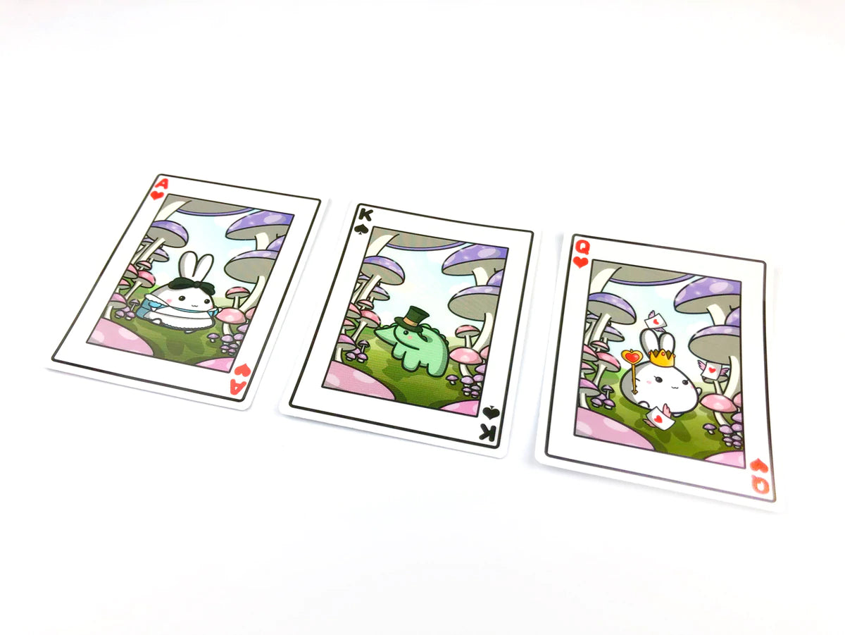 Wonderland - Clear Vinyl Stickers (Set of 3)