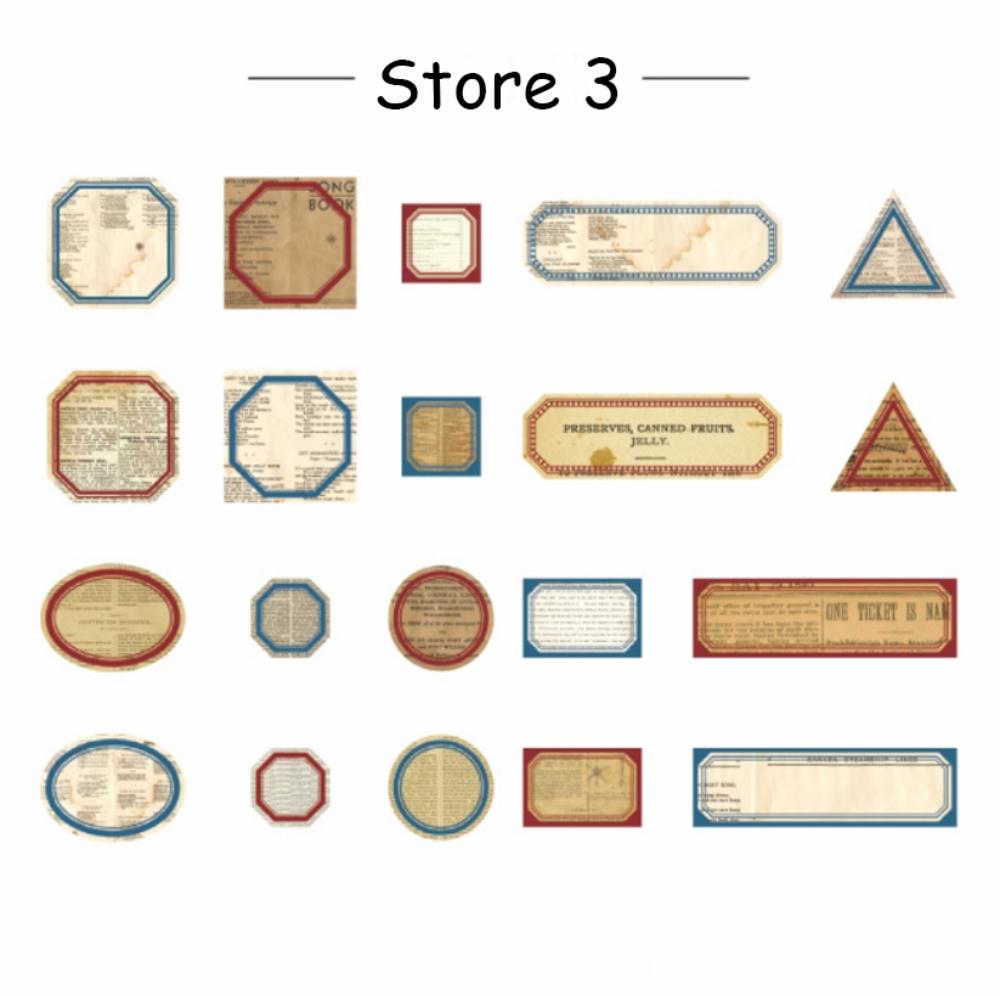 Grocery Store Stickers Set