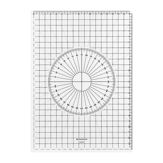Protractor Plastic Sheet (B5)