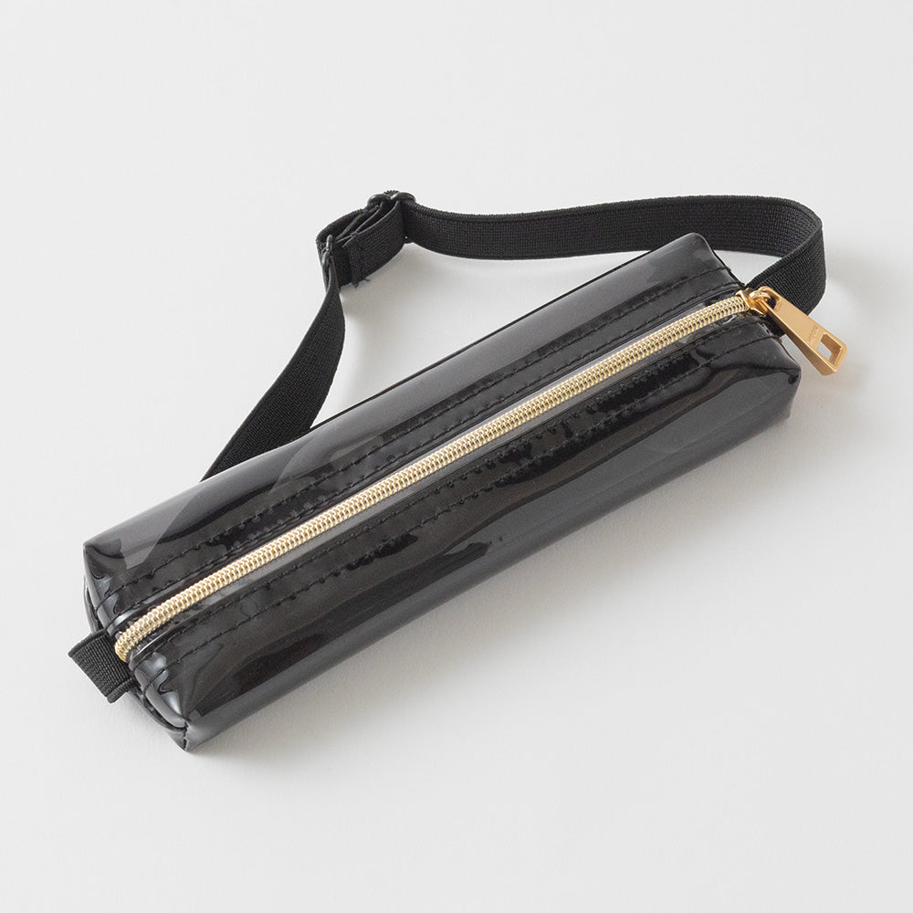 Book band Pen case <B6-A5> Clear Black