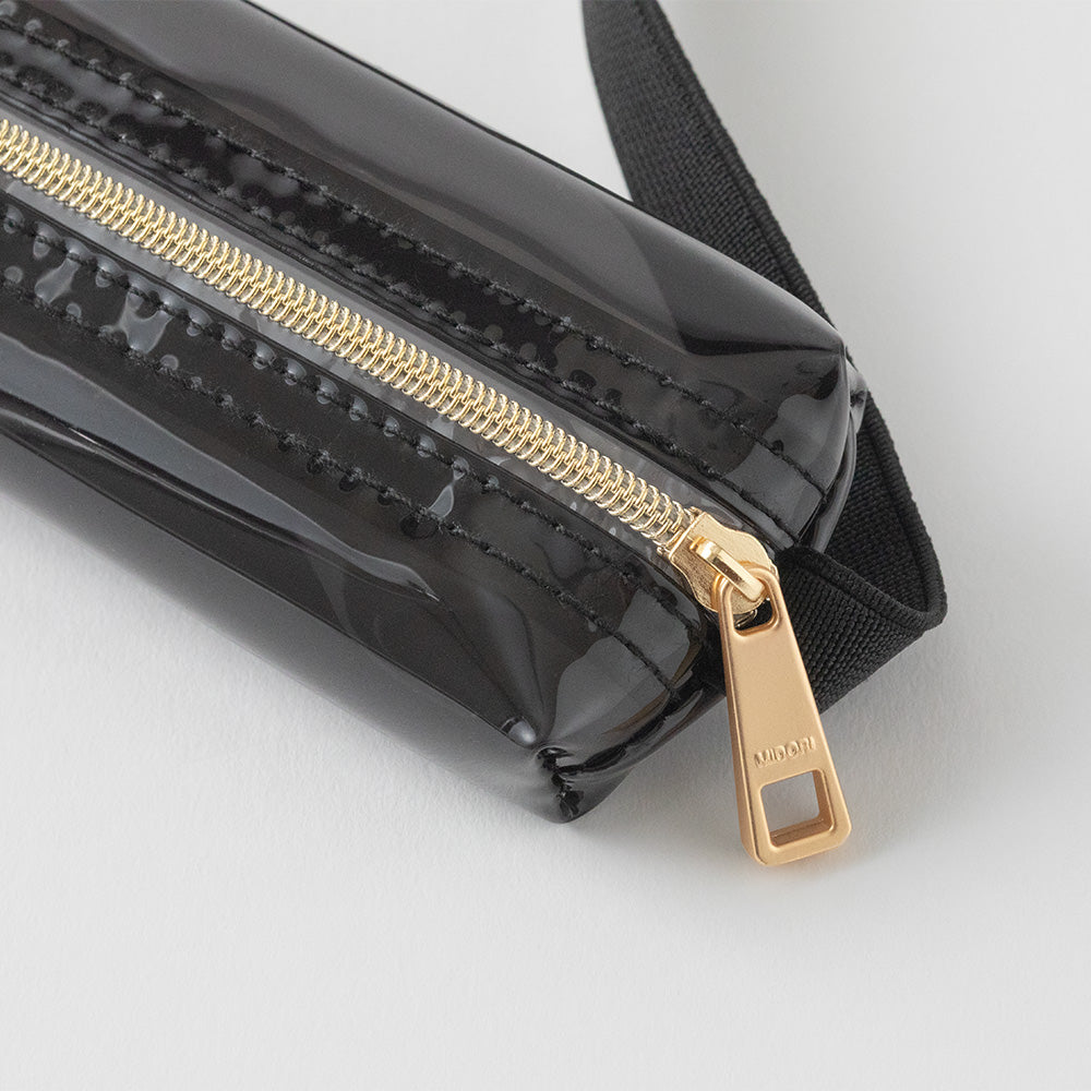 Book band Pen case <B6-A5> Clear Black