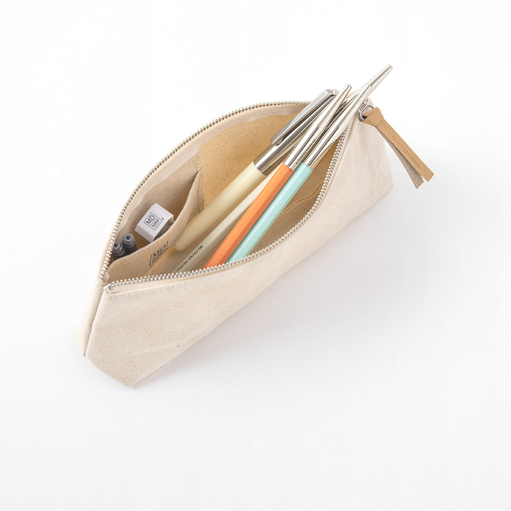 MD Pencase Kurashiki Canvas with Gusset