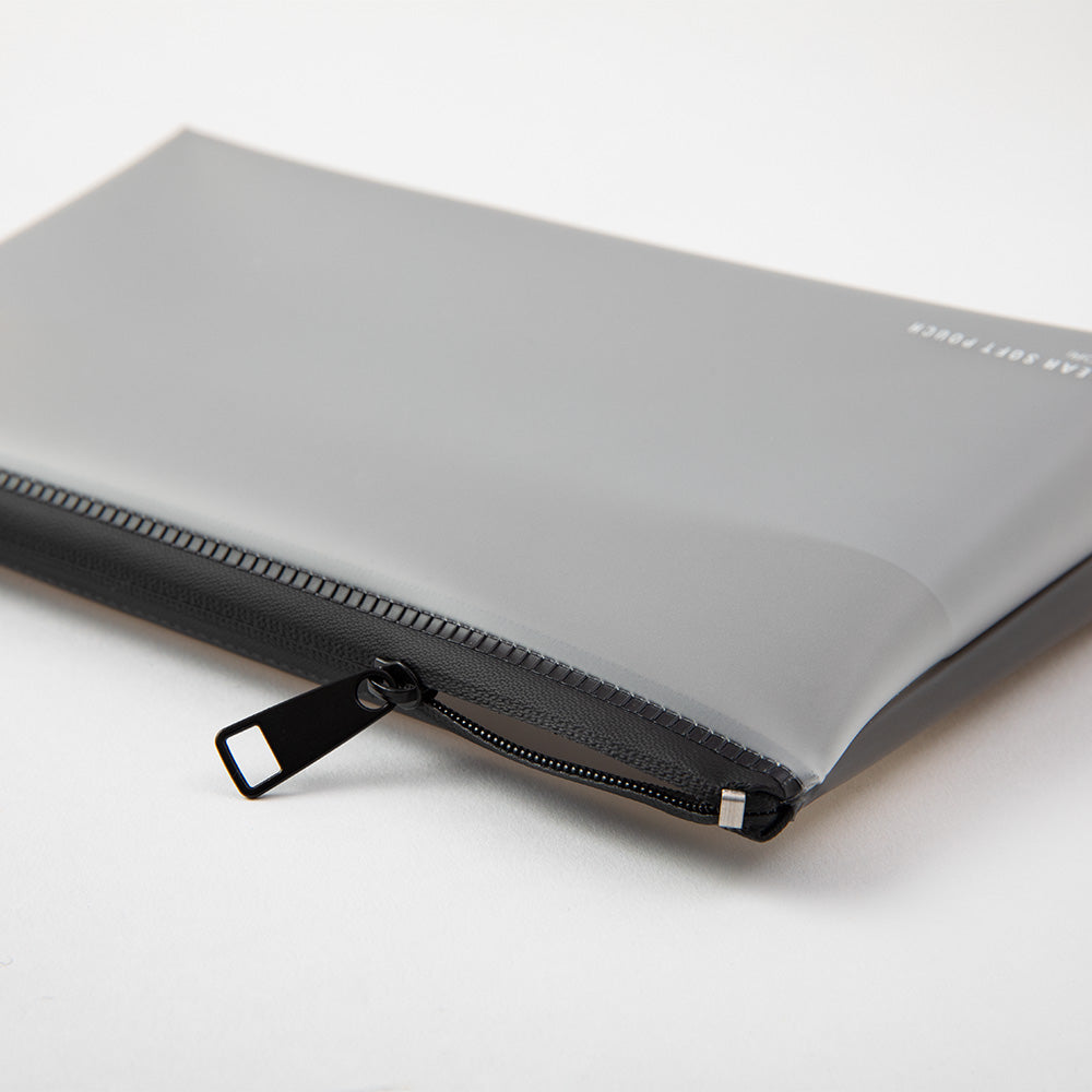 Clear Soft Pouch Black