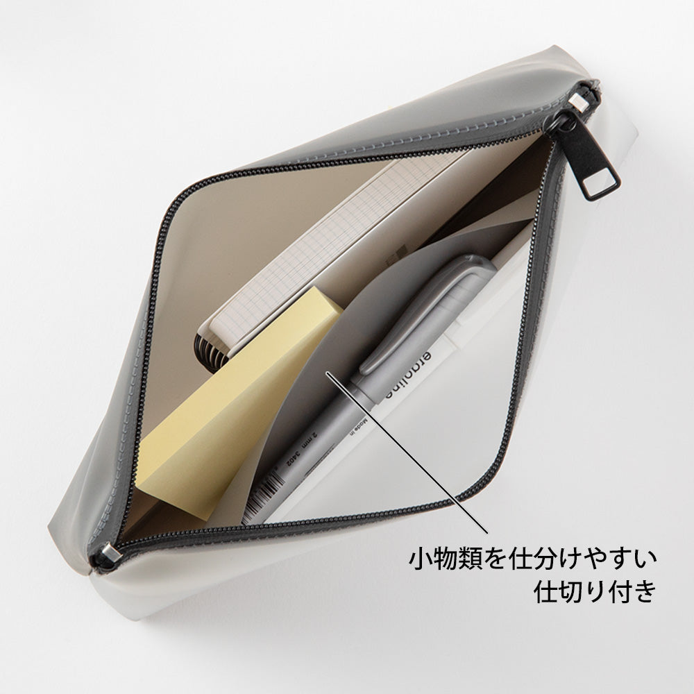Clear Soft Pouch Black