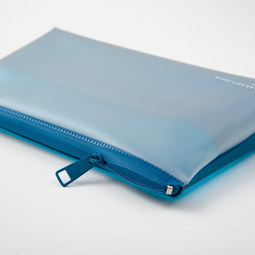 Clear Soft Pouch Blue