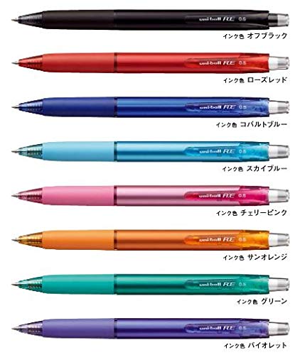 Uni Erasable Knock Ballpoint Pen