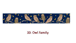 Dailylike Owl Family Masking Tape
