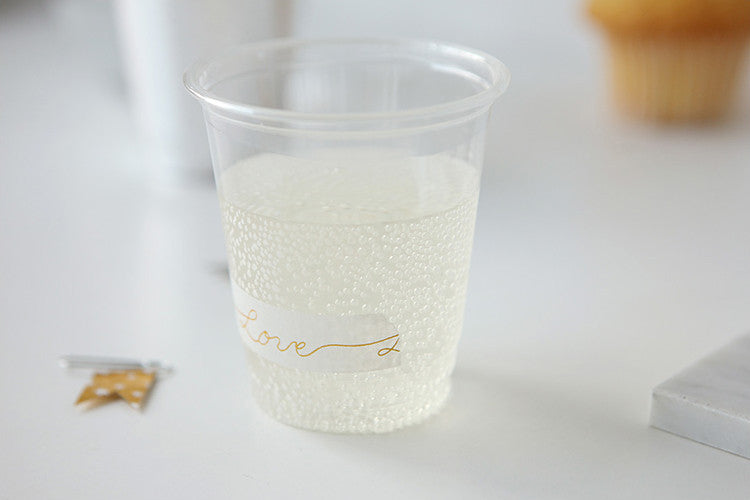 Dailylike LOVE Gold Masking Tape