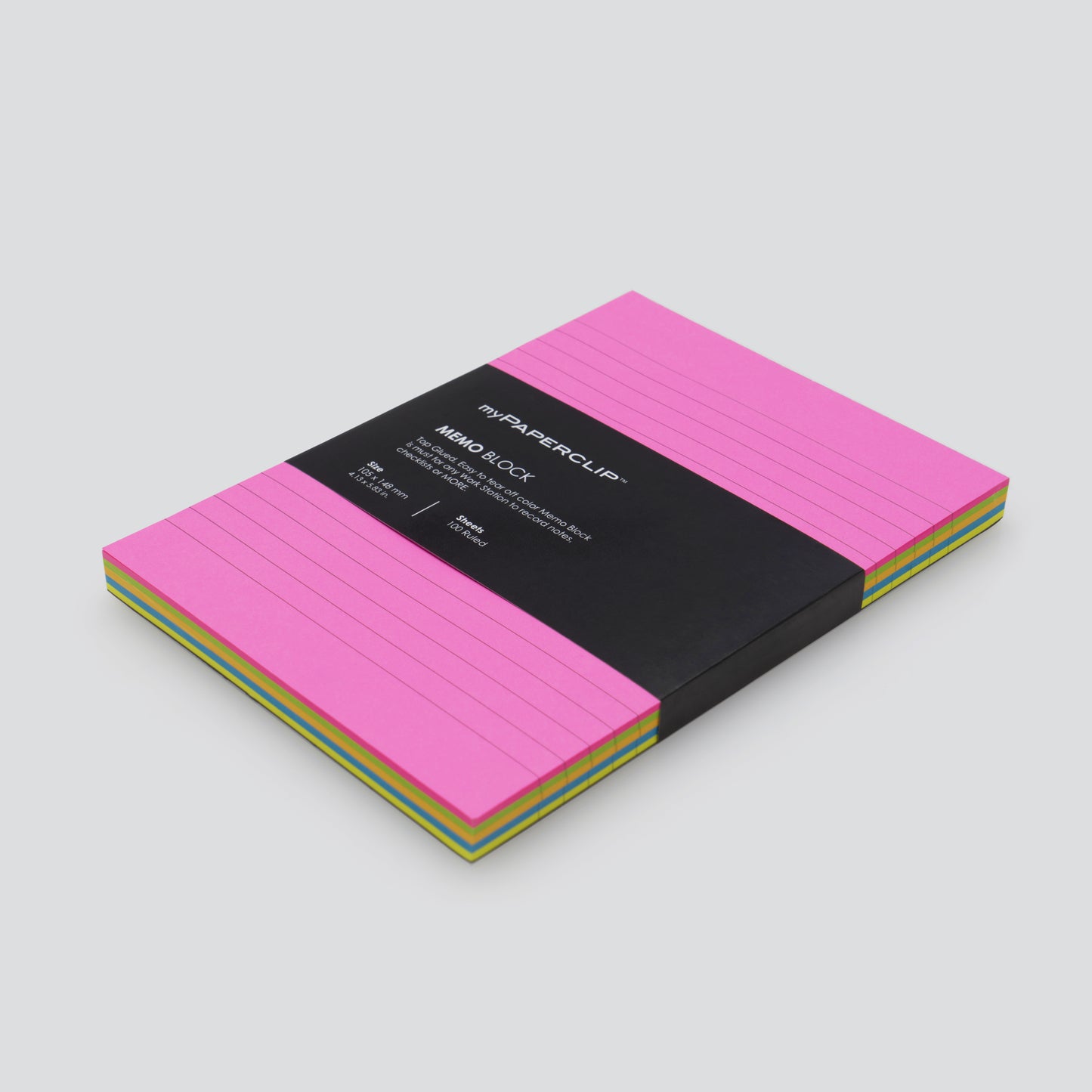 myPAPERCLIP - Memo Block (MB100A6)