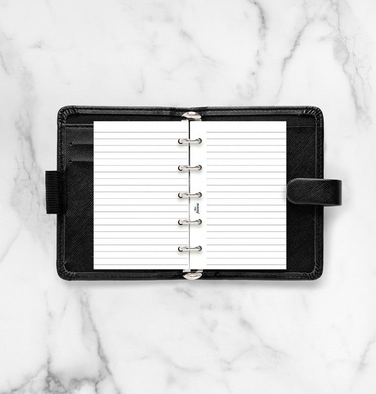 White Ruled Notepaper Mini Refill