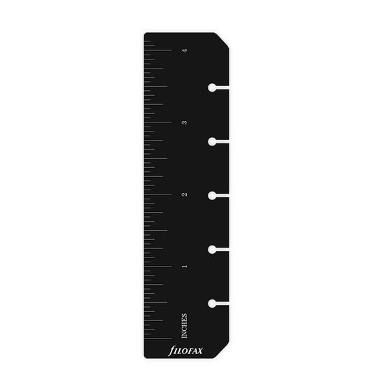 Ruler Page Marker Black Mini
