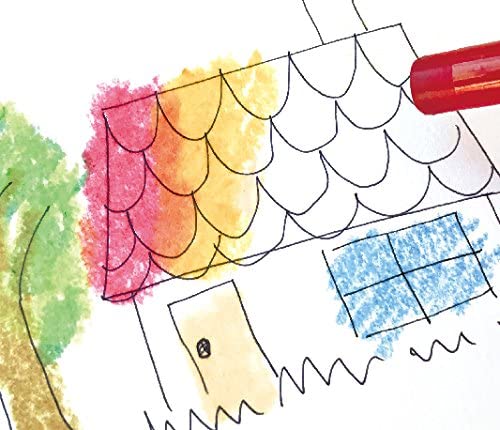 Kokuyo Clear Crayon - 10 Colour Set