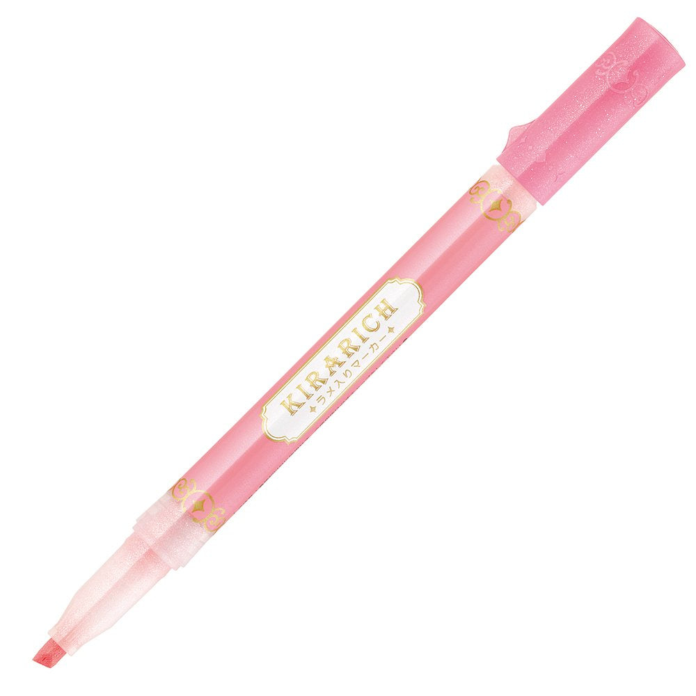 Zebra Kirarich Glitter Highlighter - 5 Color Set