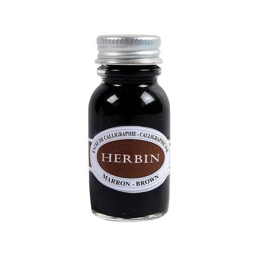 Herbin Calligraphy Bwnro - 15ML Ink Bottle