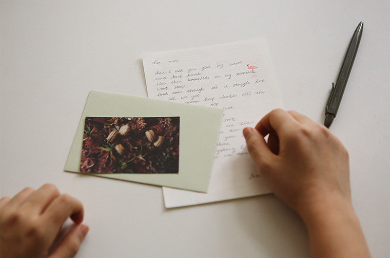 Dailylike Writing Papers & Envelope 01 Flamingo