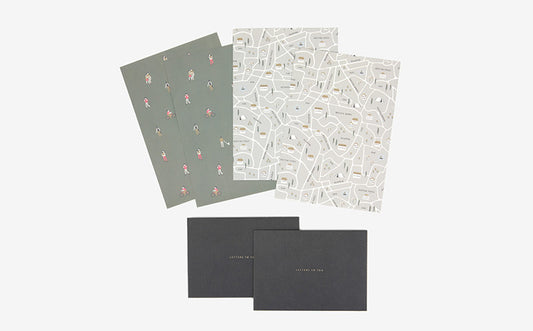 Dailylike Writing Papers & Envelope 03 Camping map