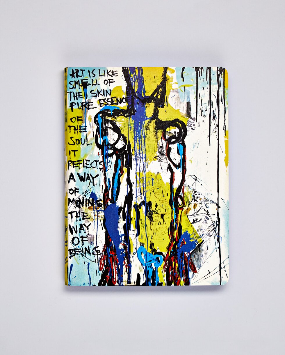 Nuuna Notebook Graphic L - Art Is Like by Marija Mandic