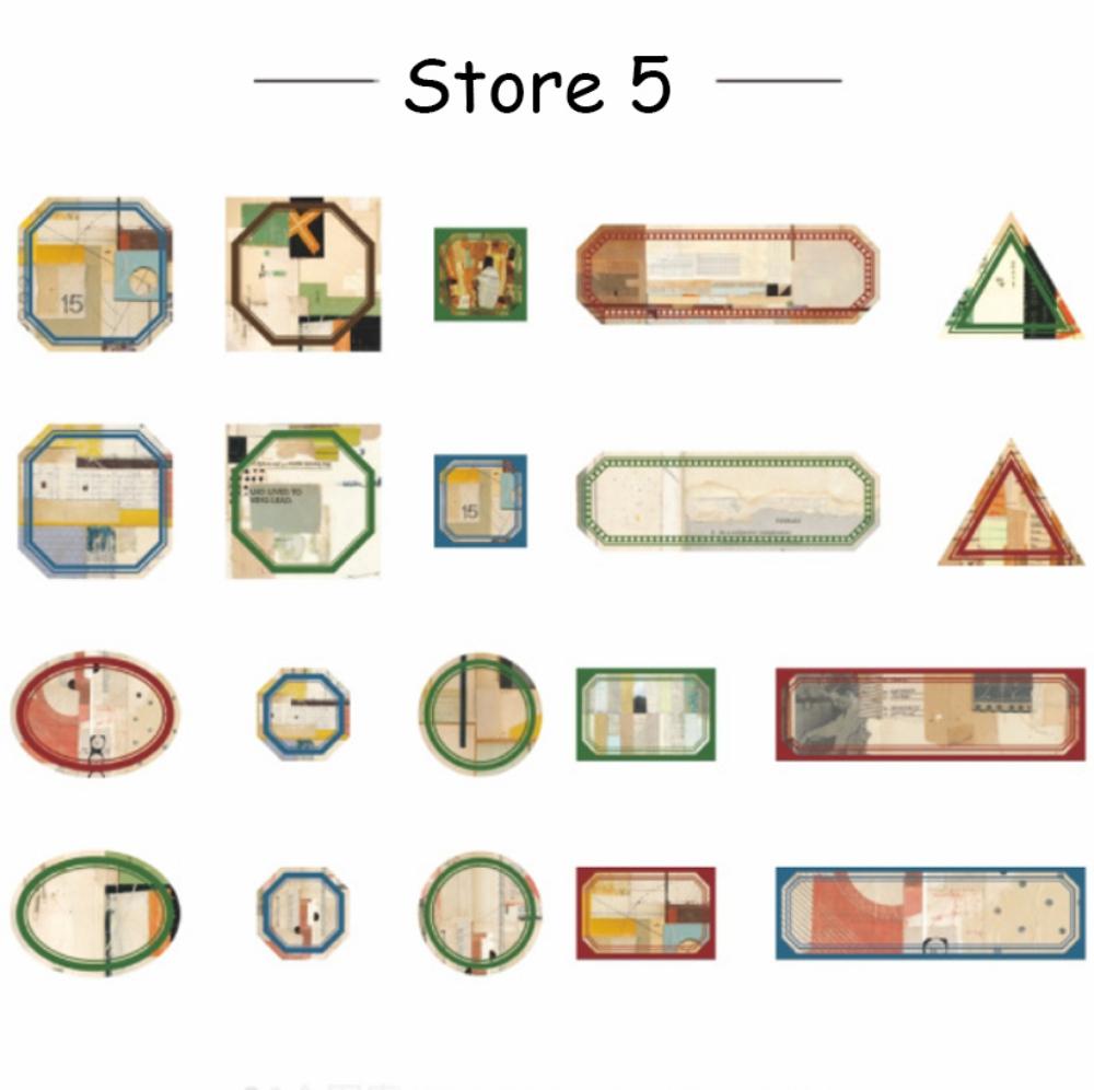 Grocery Store Stickers Set