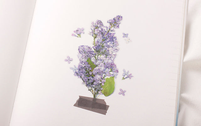 Appree Pressed flower sticker - Lilac