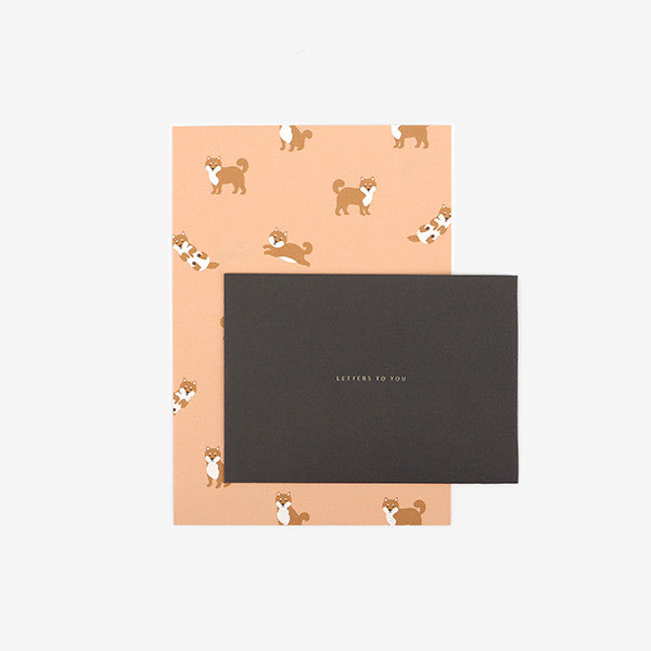 Dailylike Writing Papers & Envelope 08 Shiba