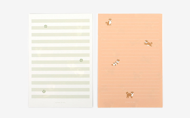 Dailylike Writing Papers & Envelope 08 Shiba