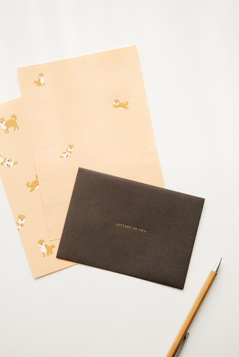 Dailylike Writing Papers & Envelope 08 Shiba