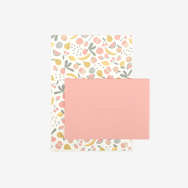 Dailylike Writing Papers & Envelope 12 Fresh fruits