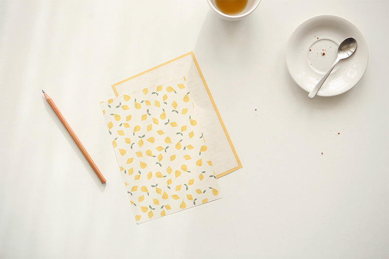 Dailylike Writing Papers & Envelope 12 Fresh fruits