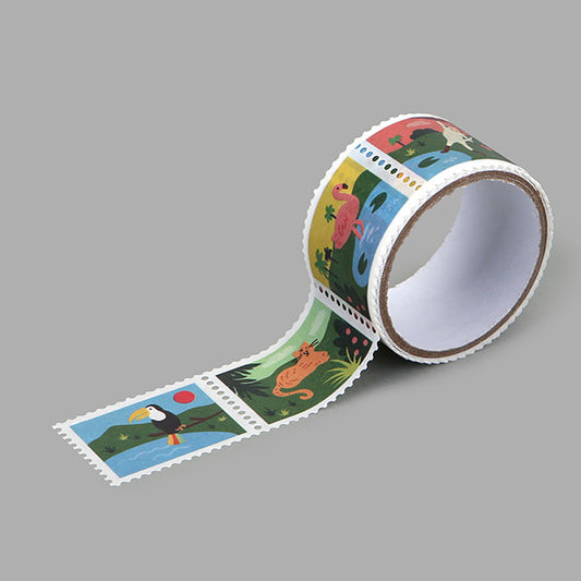 Dailylike Stamp- 16 Jungle Masking Tape