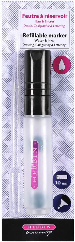 Herbin - 10 mm Chisel Point Refillable Marker