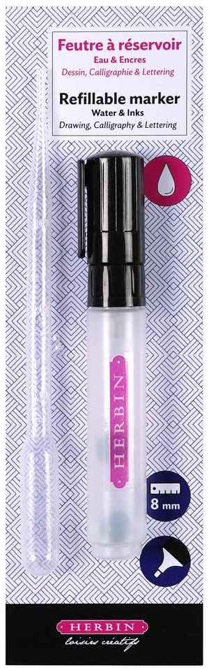 Herbin - 8 mm Chisel Tip Refillable Marker