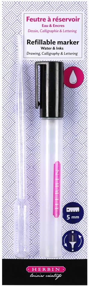 Herbin - 5 mm Double-Tipped Refillable Marker