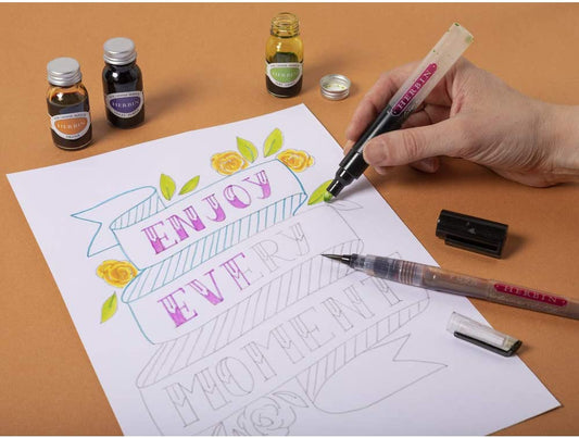 Herbin - Refillable Fine Point Brush Pen