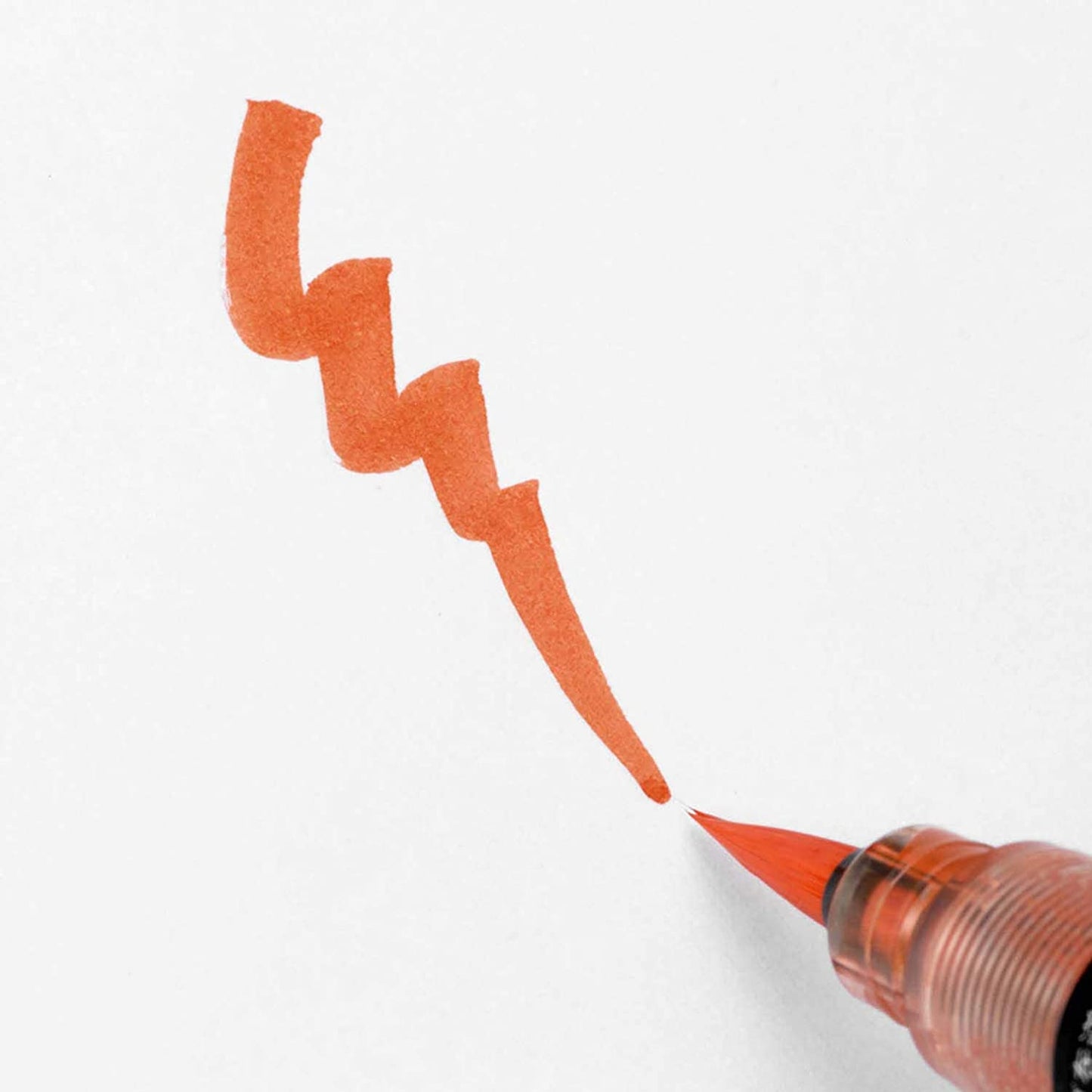 Pentel Extra Fine Brush Pen -Orange