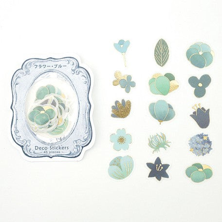 BGM Foil Stamping Flower Decoration Stickers