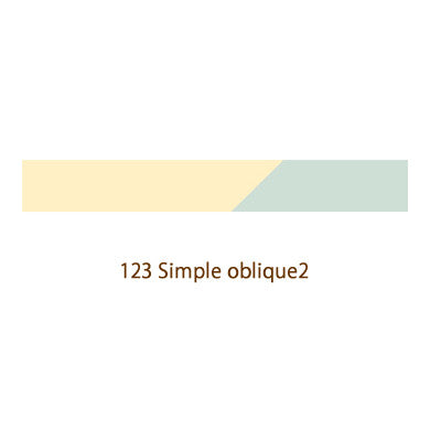 Dailylike Simple oblique2 Masking Tape
