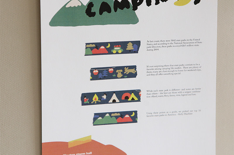 Dailylike Camping Masking Tape