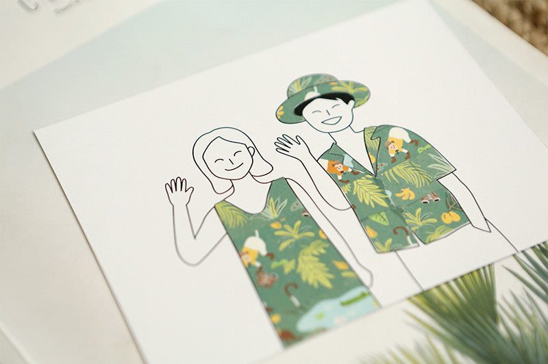 Dailylike Jungle Masking Tape