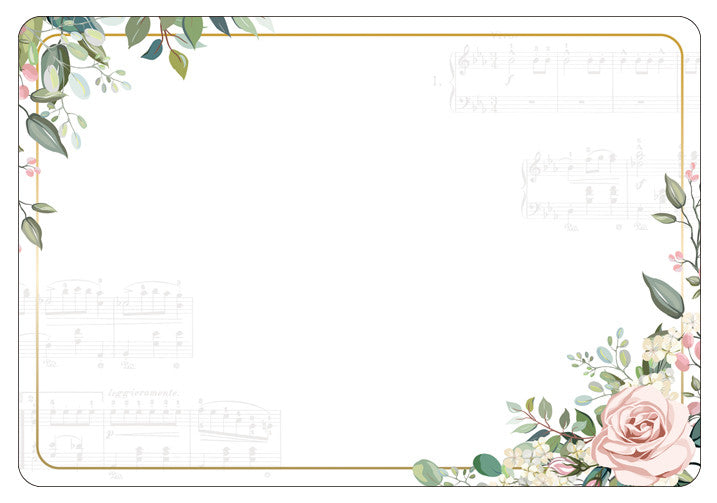 Mini Letter Set - Rose